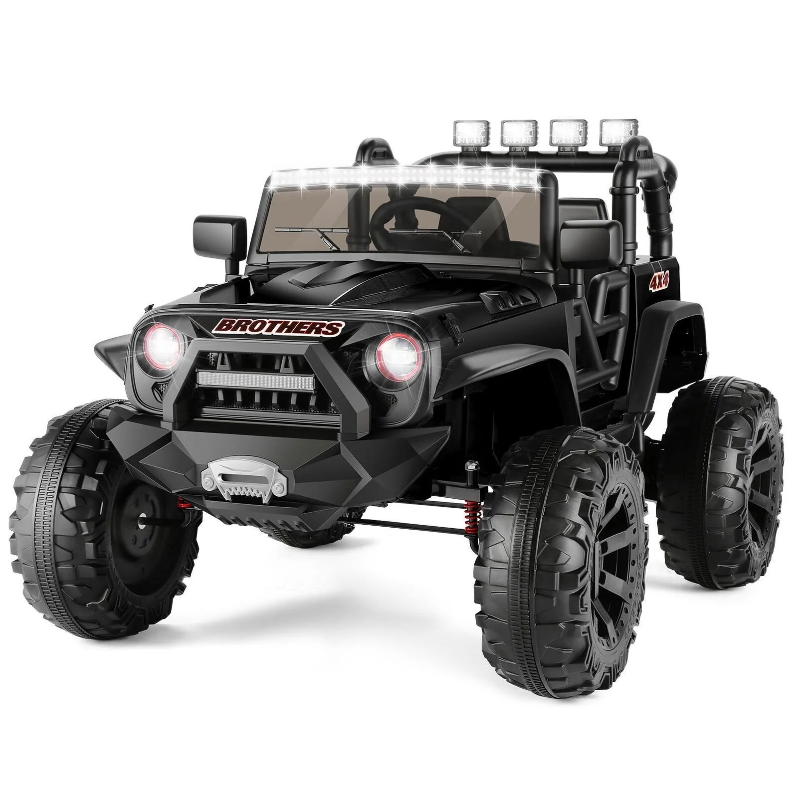 Electric Ride-On Jeep for Kids with Remote Control, 3 Speeds, and LED Lights - 24V/12V - Image 5