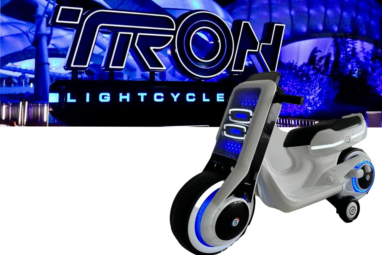 12V Electric Ride-On Motorcycle for Kids with Full LED Light Modes - Image 8