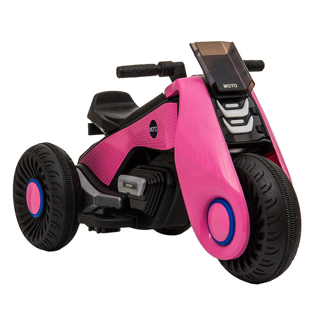 Electric Ride-On Motorcycle for Kids with Music, Horn, and Headlights - 3 Wheels - Image 3