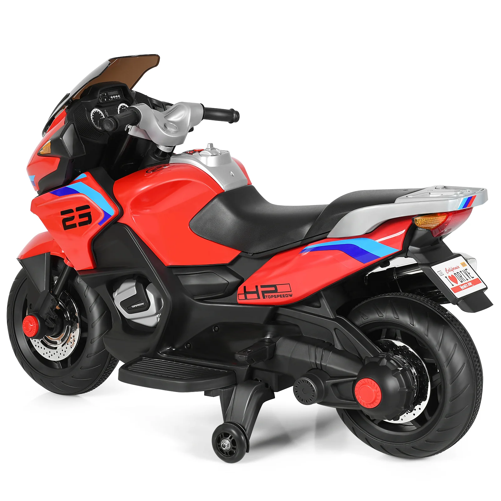 Electric Ride-On Motorcycle Toy for Kids with Headlights and Music - Image 17