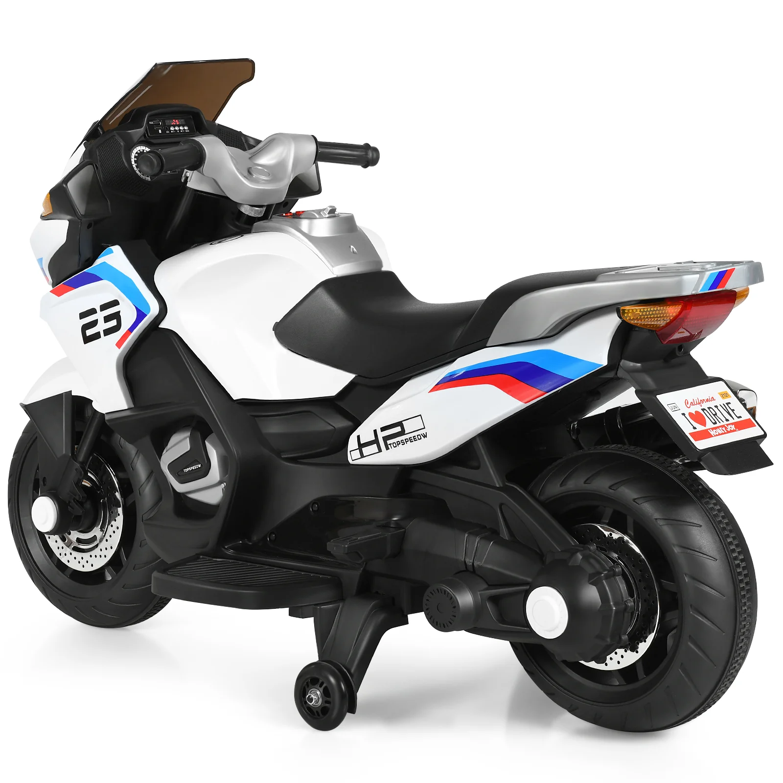Electric Ride-On Motorcycle Toy for Kids with Headlights and Music - Image 23