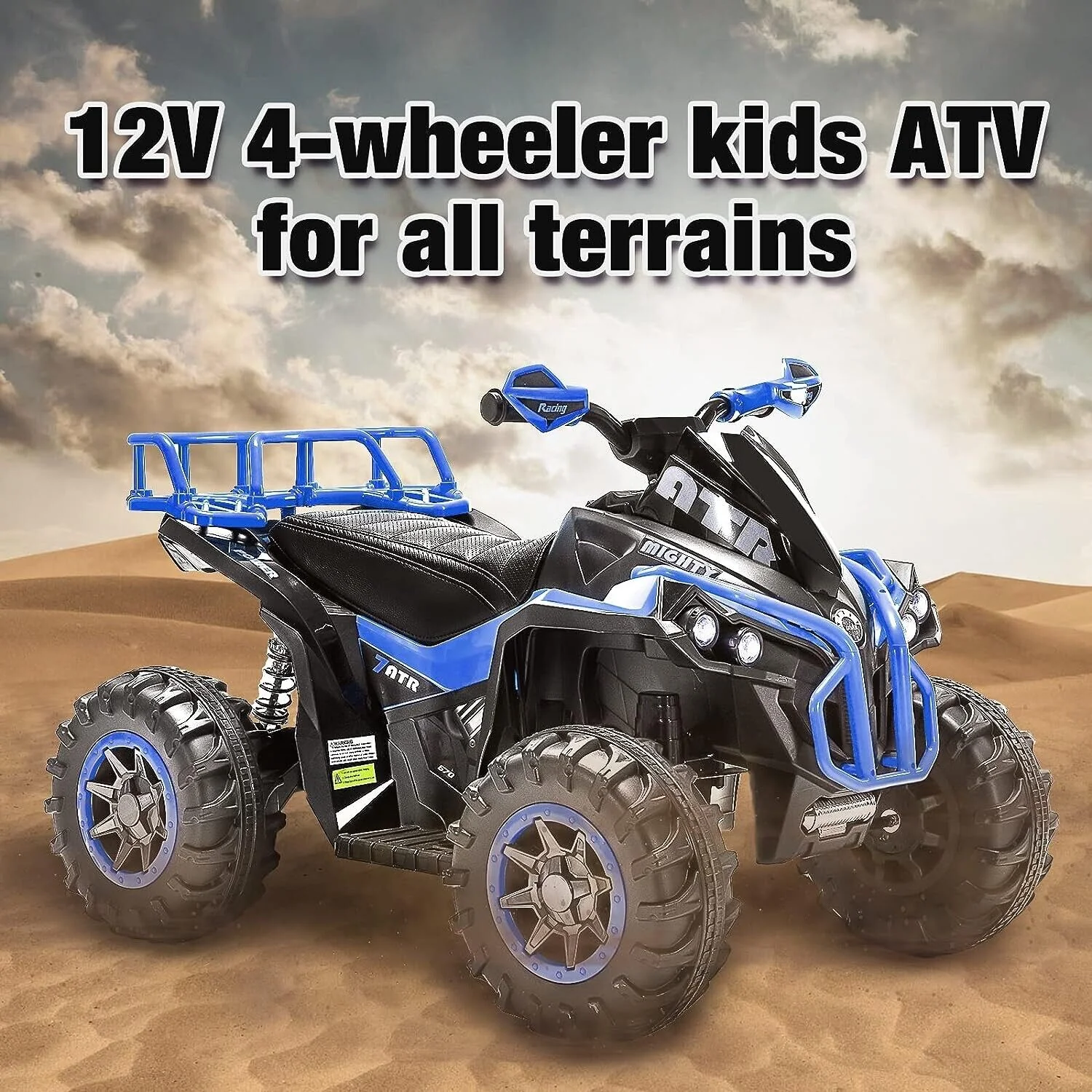 Electric Ride-On Quad Bike for Kids 3-7 Years Old - Perfect Gift for Children - Image 4