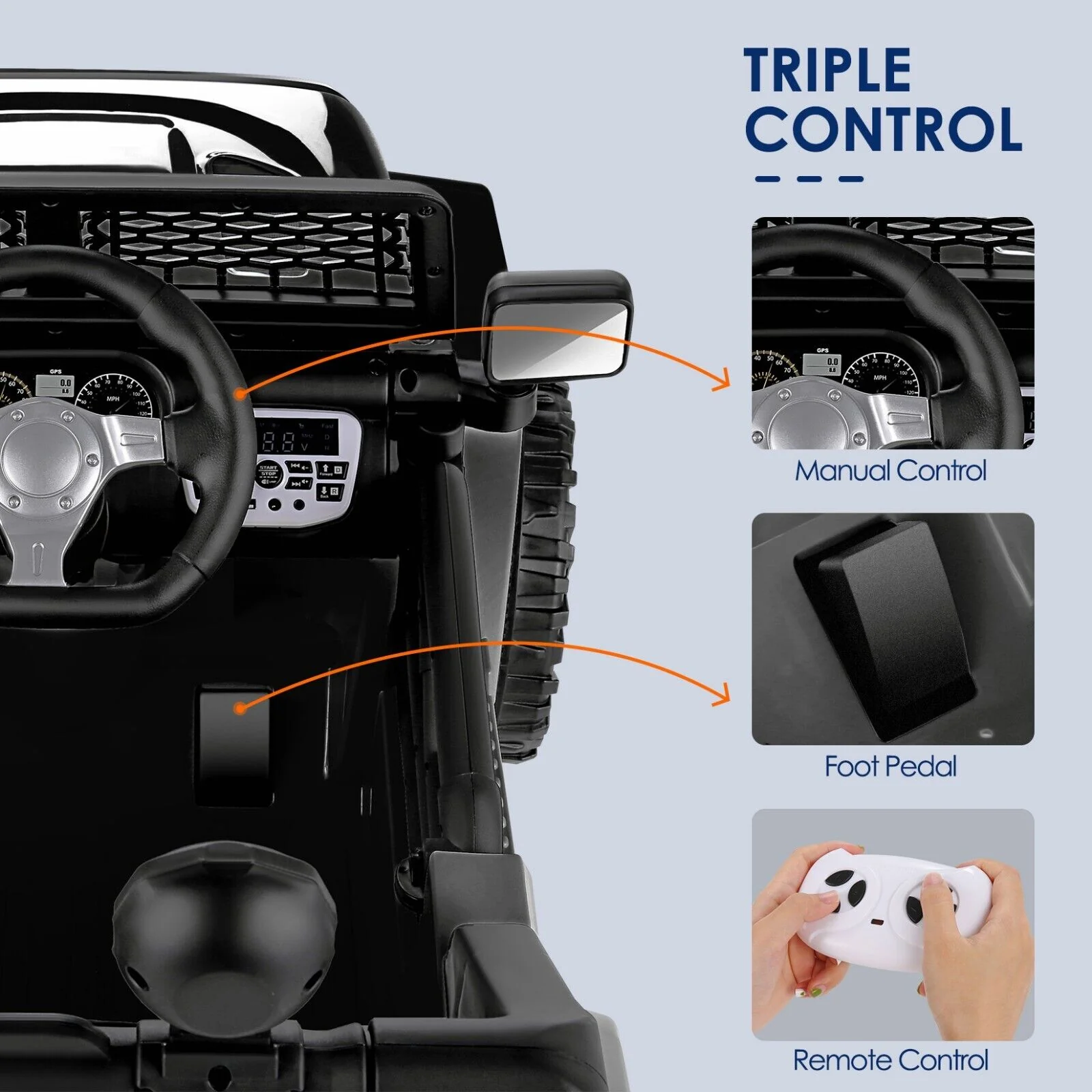 Electric Ride-On SUV for Kids Ages 3-6 with Remote Control - Image 30