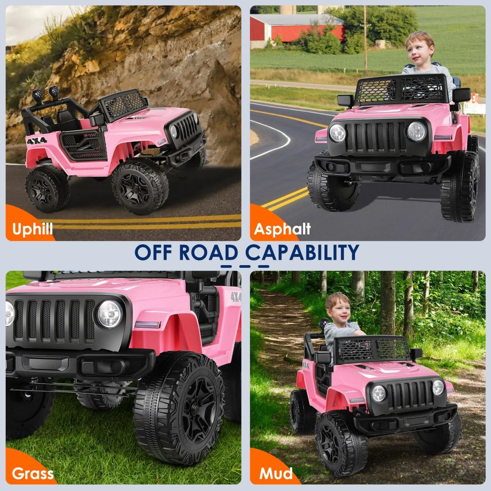 Electric Ride-On SUV for Kids Ages 3-6 with Remote Control - Image 7