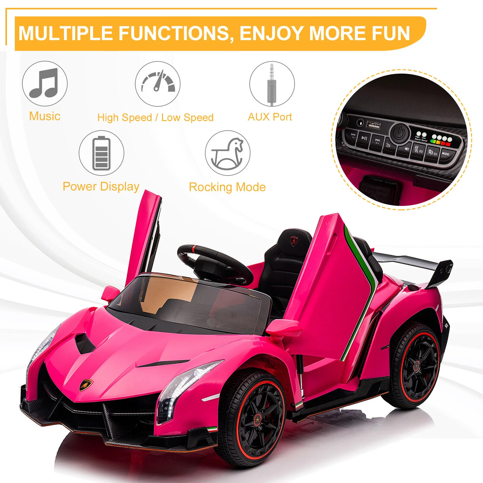 Electric Ride-On SUV for Kids Ages 3-8: The Perfect Adventure Vehicle! - Image 106