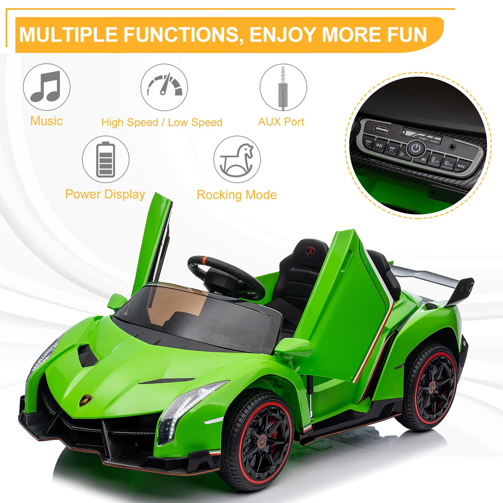 Electric Ride-On SUV for Kids Ages 3-8: The Perfect Adventure Vehicle! - Image 91