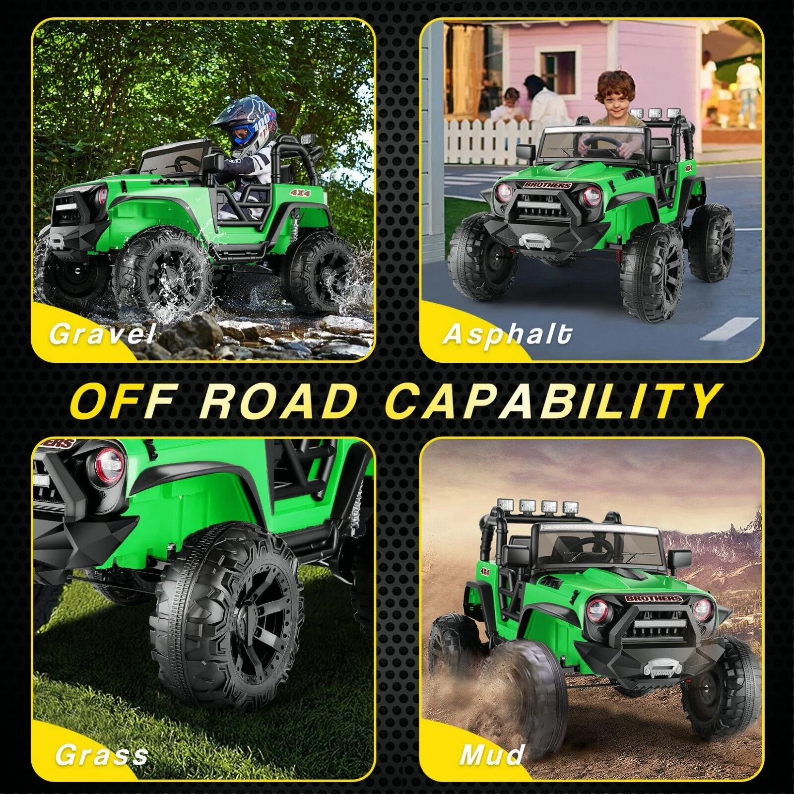 Electric Ride-On Toy Car for Kids with Remote Control - Perfect Gift for Children! - Image 88