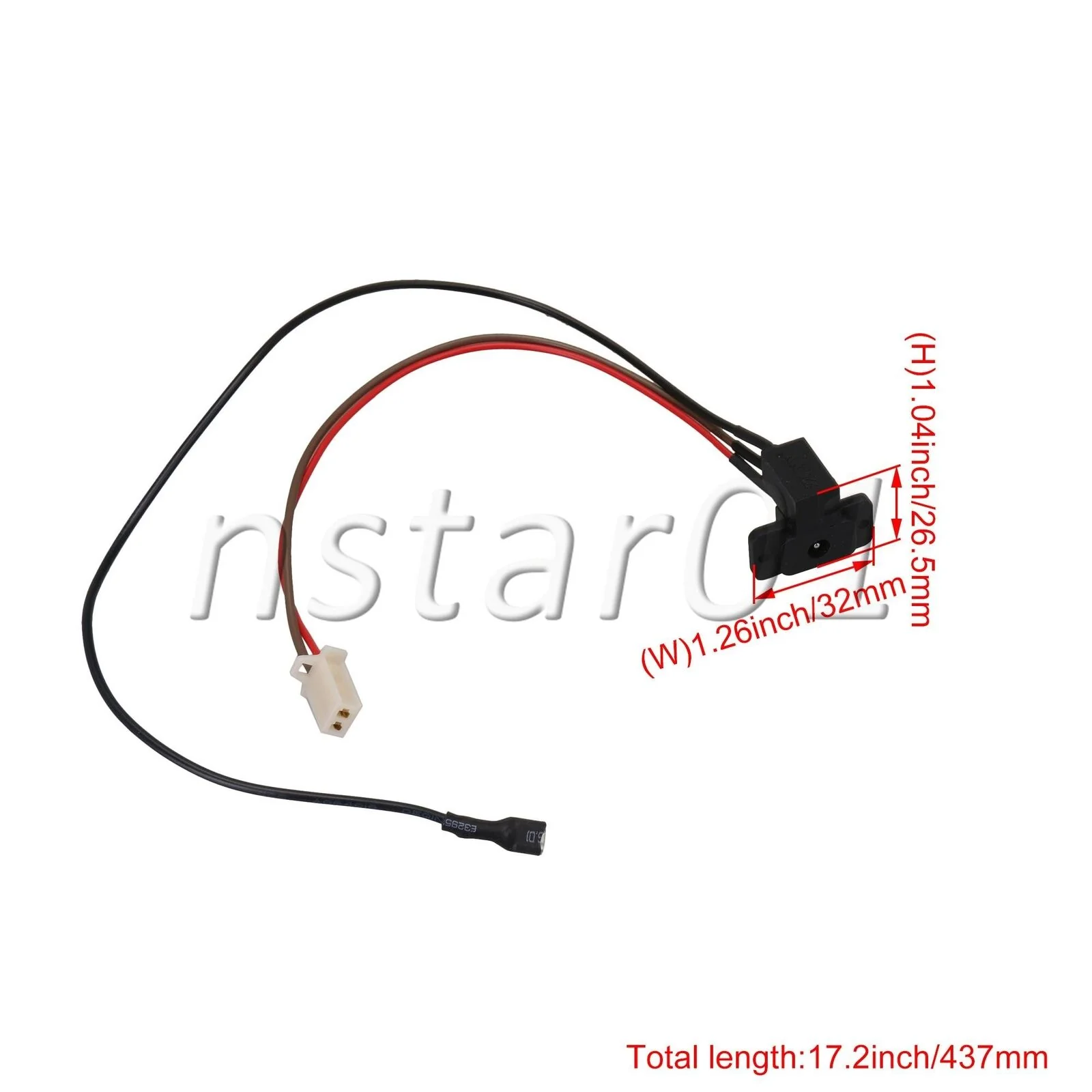 Electric Ride-On Toy Car Power Charging Socket Charging Interface Cable 2-Pin Port - Image 7