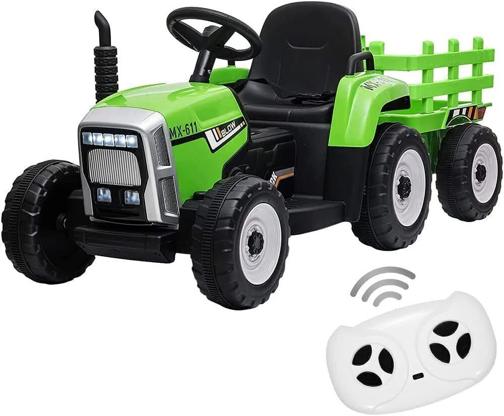 Electric Ride-On Toy Truck for Kids with Bluetooth MP3 and Remote Control - 12V - Image 3