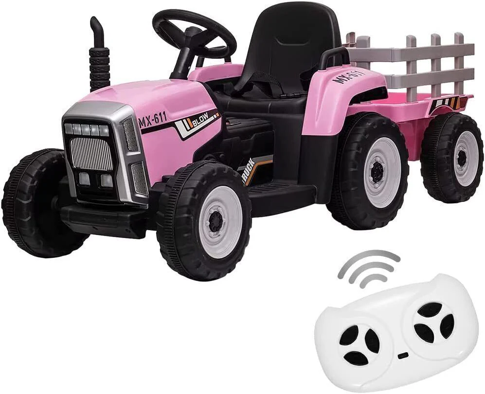 Electric Ride-On Toy Truck for Kids with RC, Bluetooth, MP3 - Perfect Christmas Gift! - Image 16