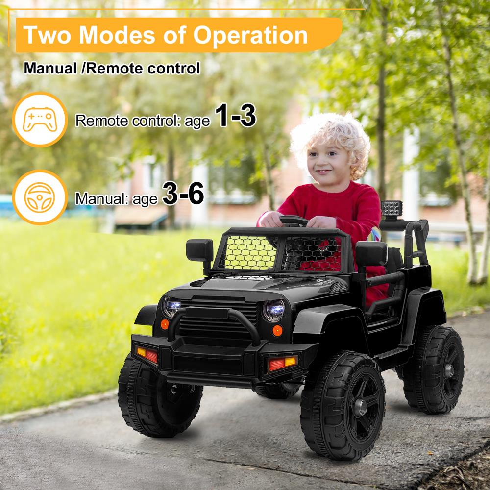 Electric Ride On Truck Car for 3-5 Year Olds with 12V Battery and 3 Speed Options - Supports up to 28kg - Image 12
