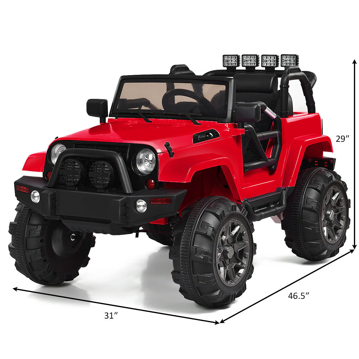 Electric Ride-on Truck for Kids with 2.4 GHZ Remote Control - Image 25