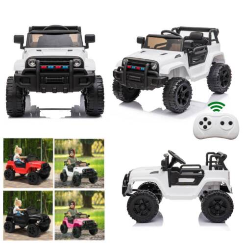 Electric Ride-On Truck for Kids with LED Lights, MP3 Player, and Remote Control - Image 2