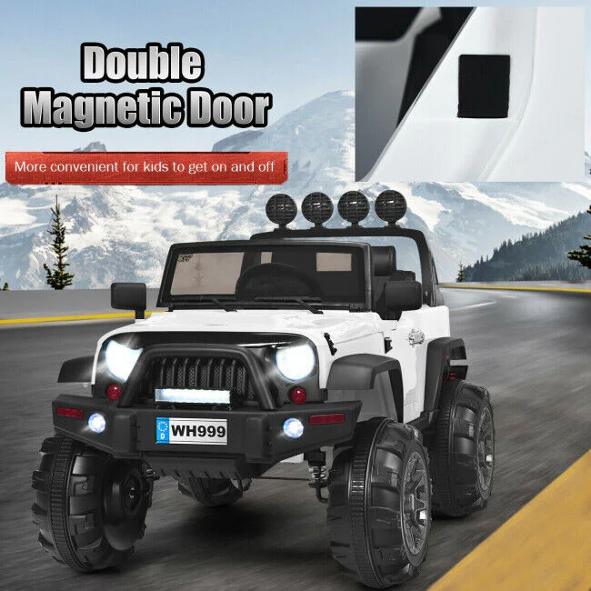 Electric Ride-On Truck for Kids with MP3, LED Lights, and Spring Suspension - Image 6