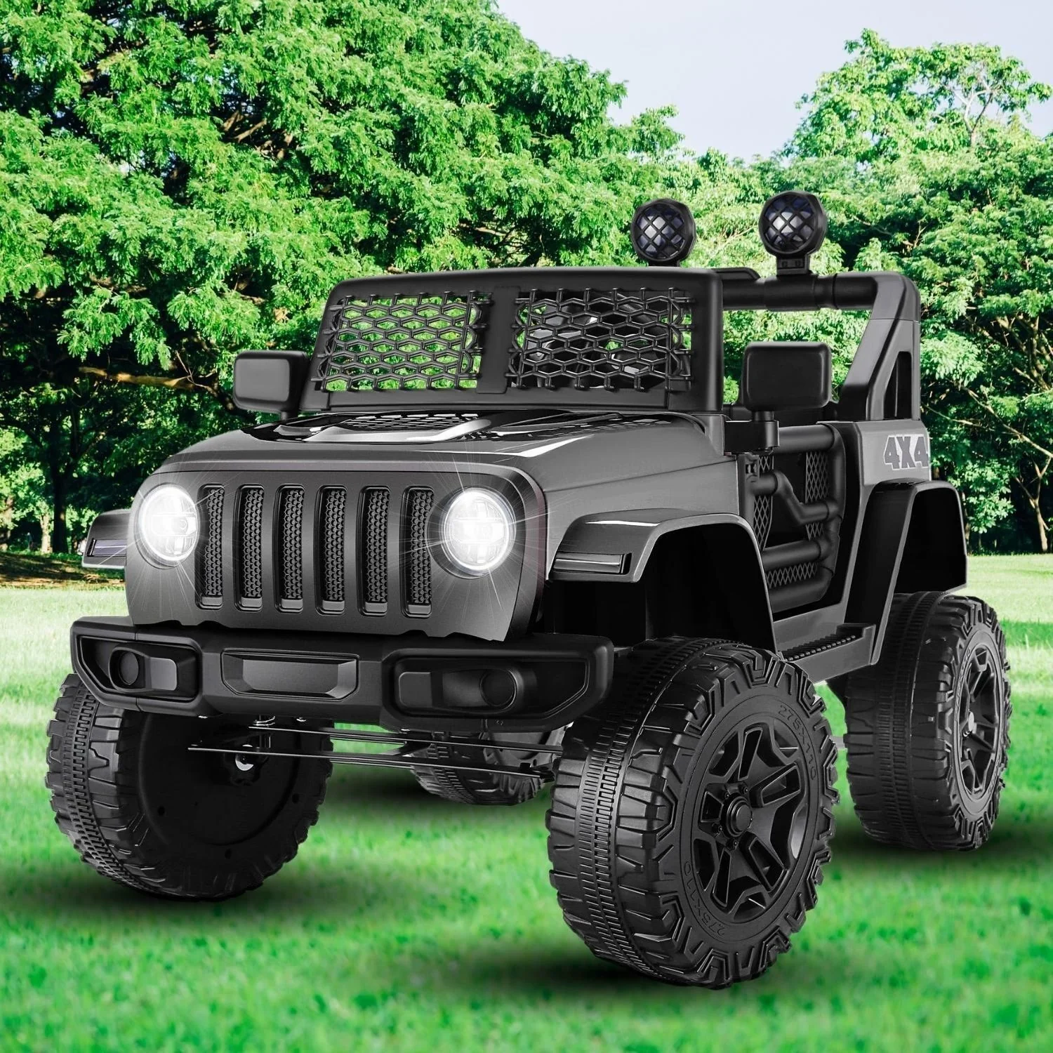 Electric Ride-On Truck for Kids with MP3 Player, Remote Control, and 3-Speed Options - Image 4