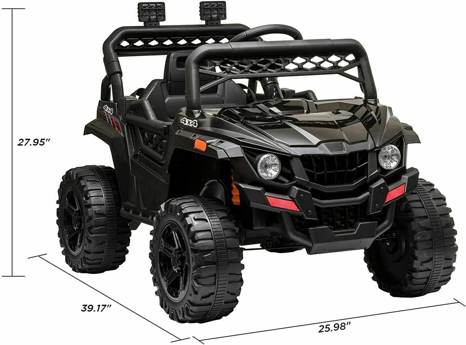 Electric Ride-On Truck for Kids with Remote Control, LED Lights, and Music - Image 7