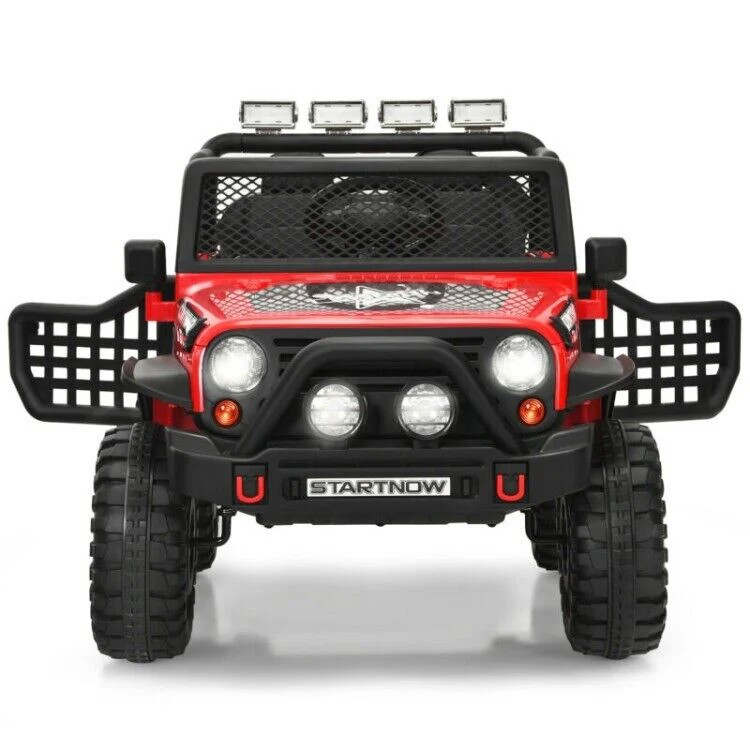 Electric Ride On Truck for Kids with Remote Control, Lights, and Music - 12V Children's Car Toy - Image 2