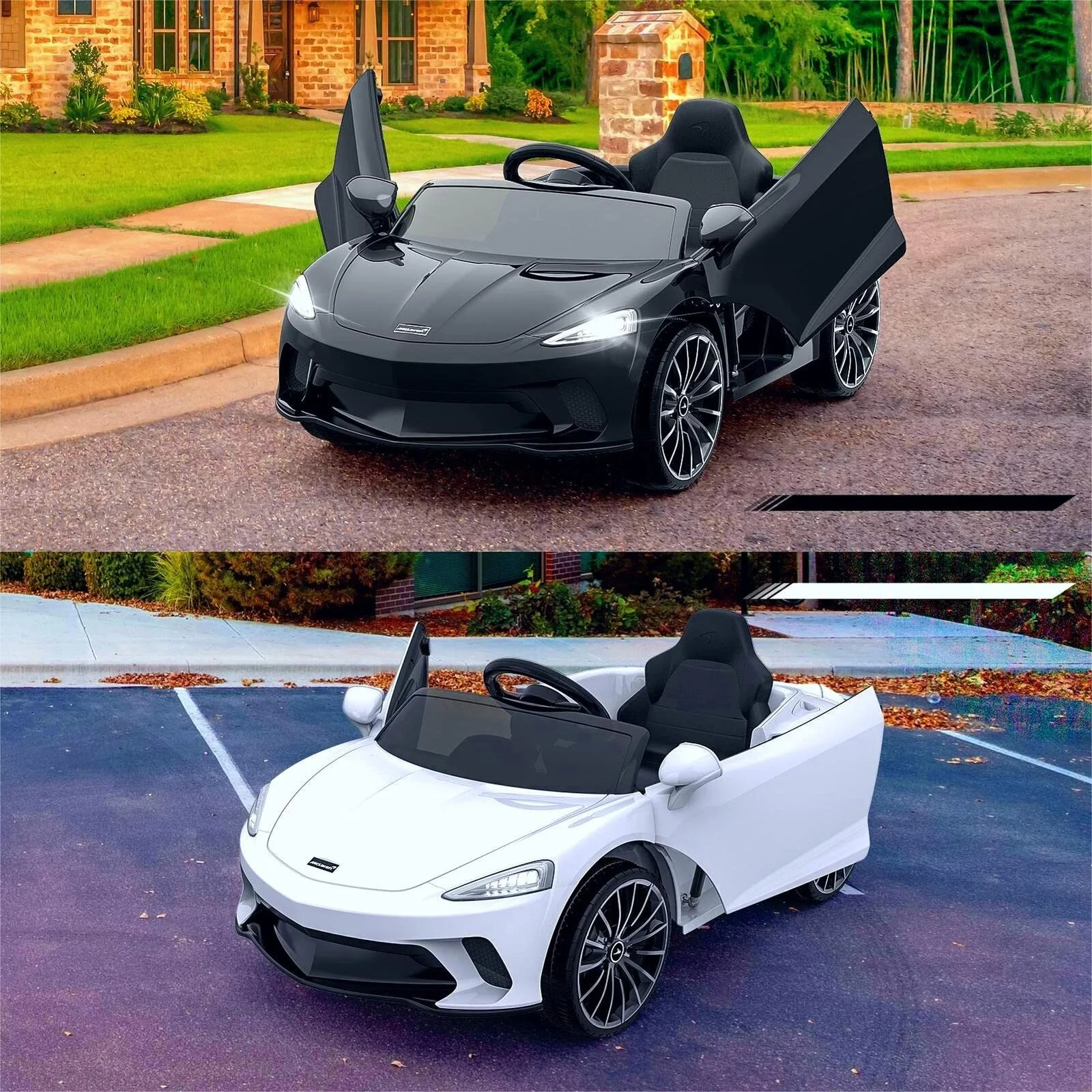 Electric Sport Car Toy for Kids with Seat Belt and LED Lights - Perfect Xmas Gift! - Image 10