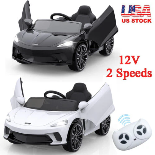 Electric Sport Car Toy for Kids with Seat Belt and LED Lights - Perfect Xmas Gift! - Image 2