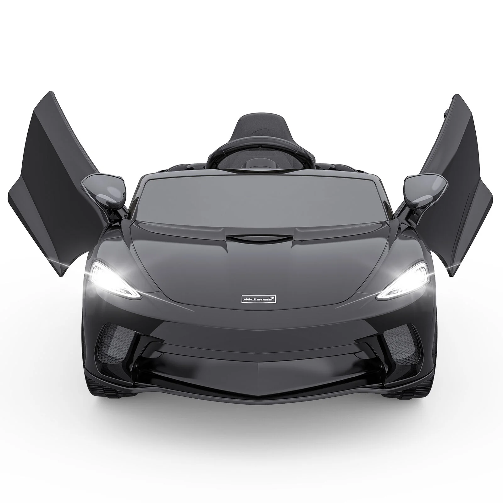 Electric Sports Car Ride-On Toy with LED Lights and MP3 Player - 12V, 1 Seat, Hydraulic Doors - Perfect Gift for Kids - Image 13