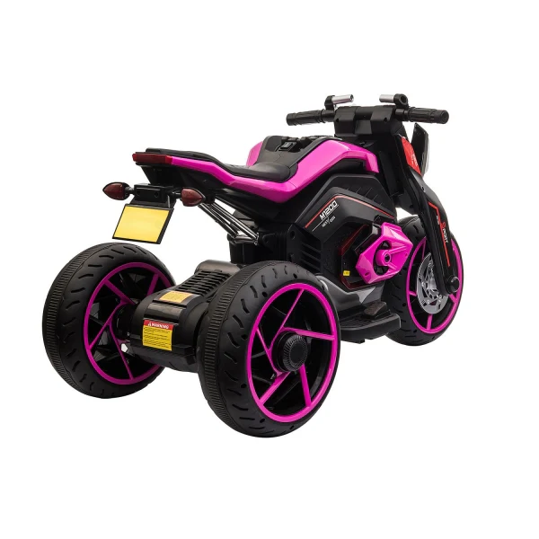 Electric Three-Wheeled Motorcycle for Kids Ages 3-8 with Horn and LED Lights - Image 17