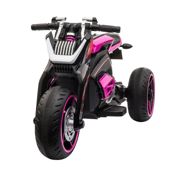 Electric Three-Wheeled Motorcycle for Kids Ages 3-8 with Horn and LED Lights - Image 4