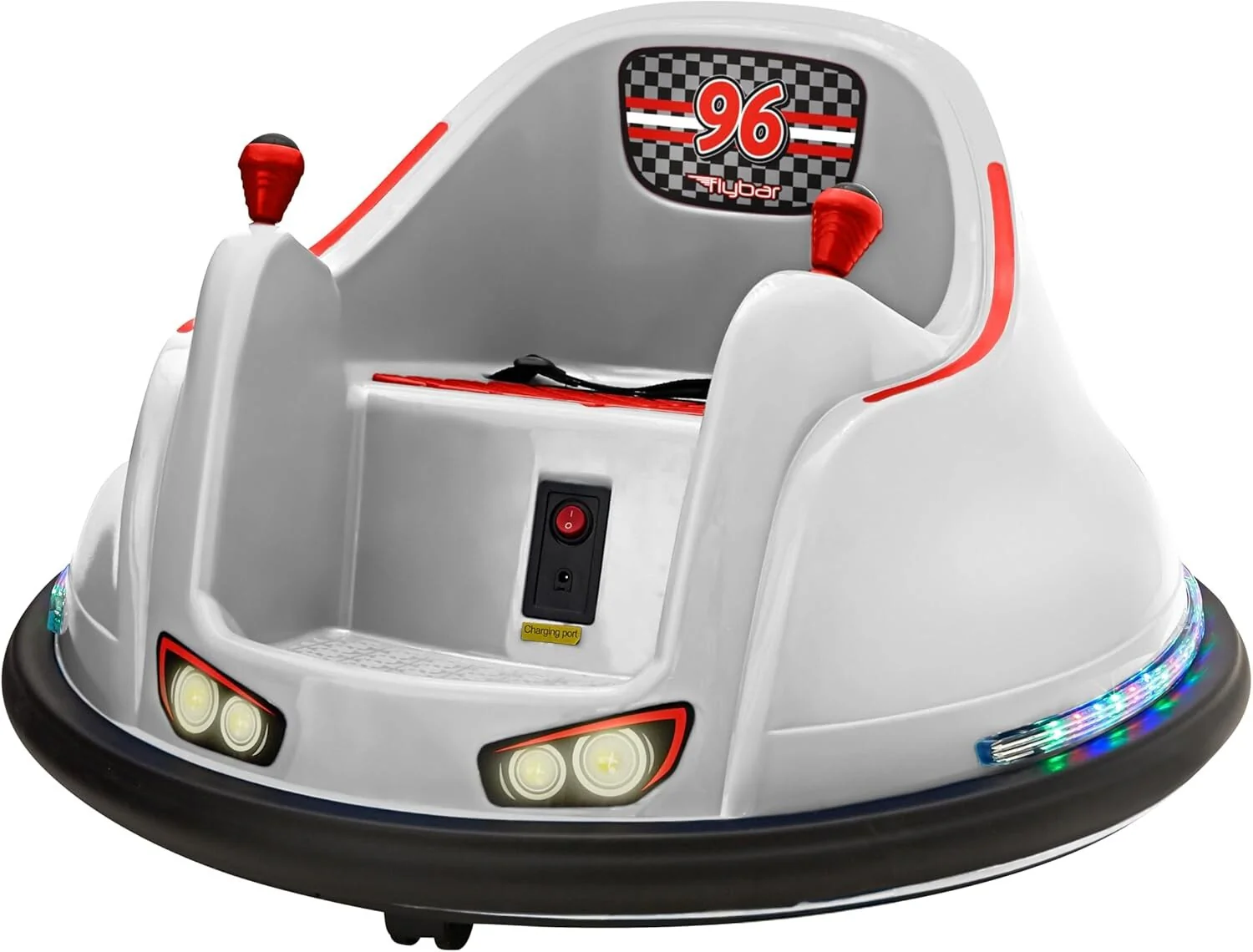 Electric Toddler Bumper Car with 360-Degree Spin and LED Lights for Ages 1.5-4 Years - Image 2