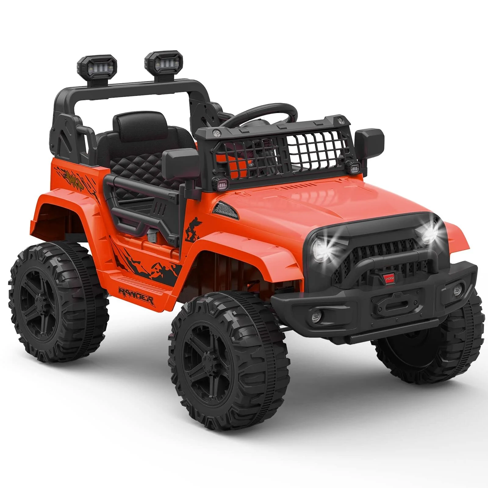 Electric Toy Jeep for Kids with Bluetooth Remote Control - Perfect Xmas Gift! - Image 6