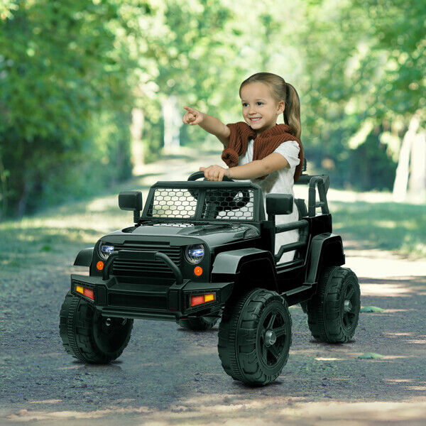 Electric Toy Jeep for Kids with LED Lights, MP3 Player, and Remote Control - Perfect Gift for Young Drivers! - Image 7