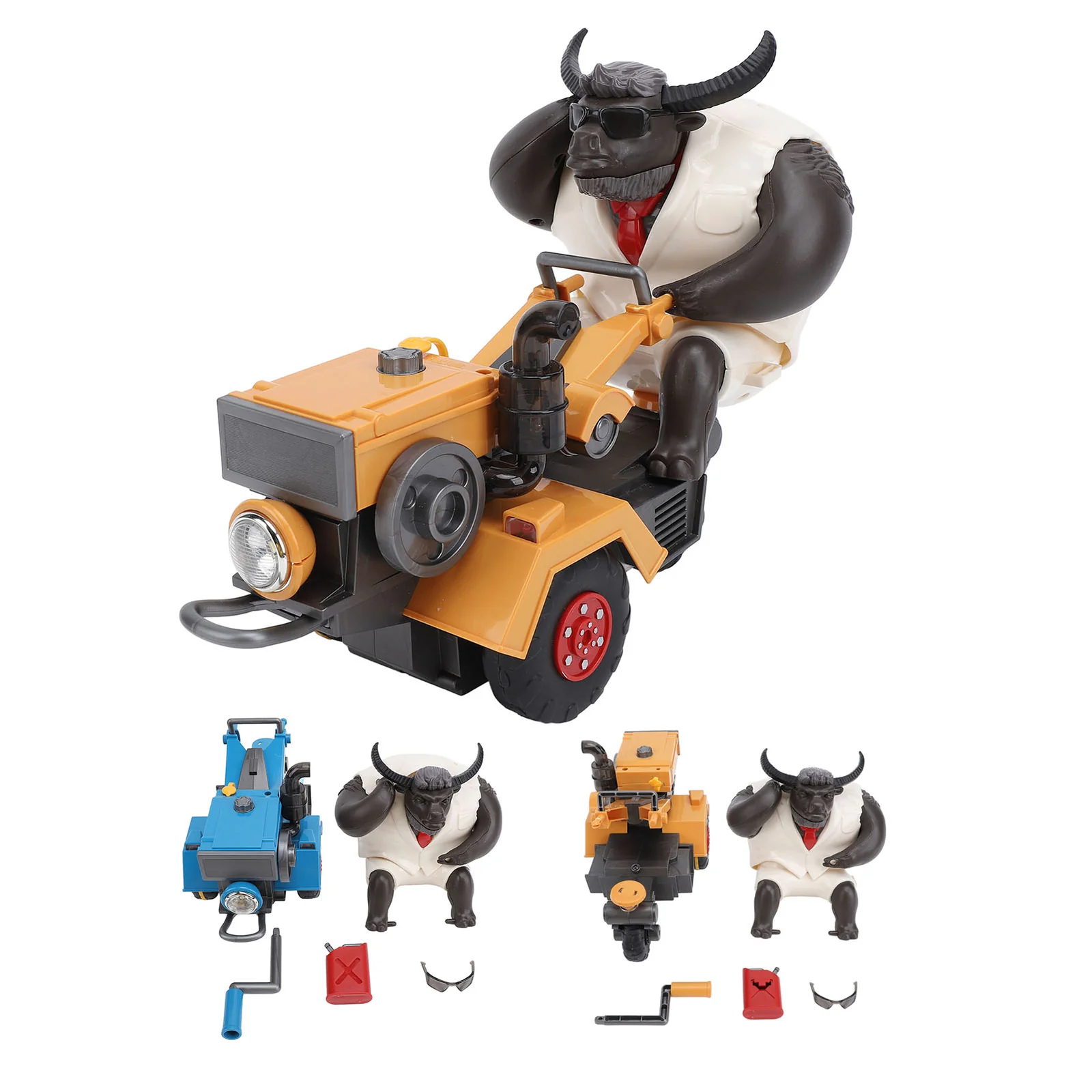 Electric Rotating Stunt Tractor Toy Car for Kids - Image 4