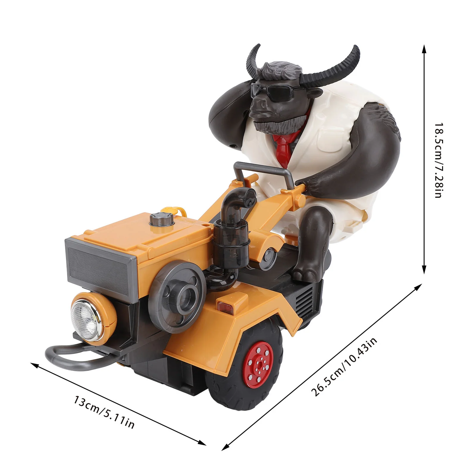 Electric Rotating Stunt Tractor Toy Car for Kids - Image 6