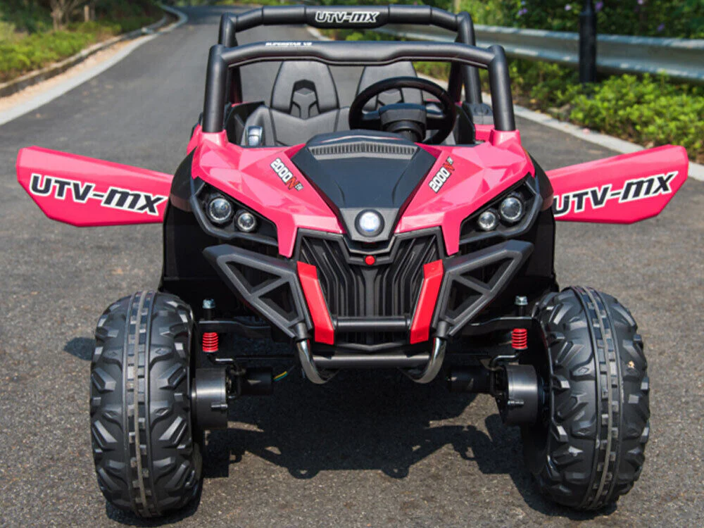 Electric UTV Children's Ride On 12V Battery Operated 4x4 Utility Vehicle 2-Seat Car - Image 13
