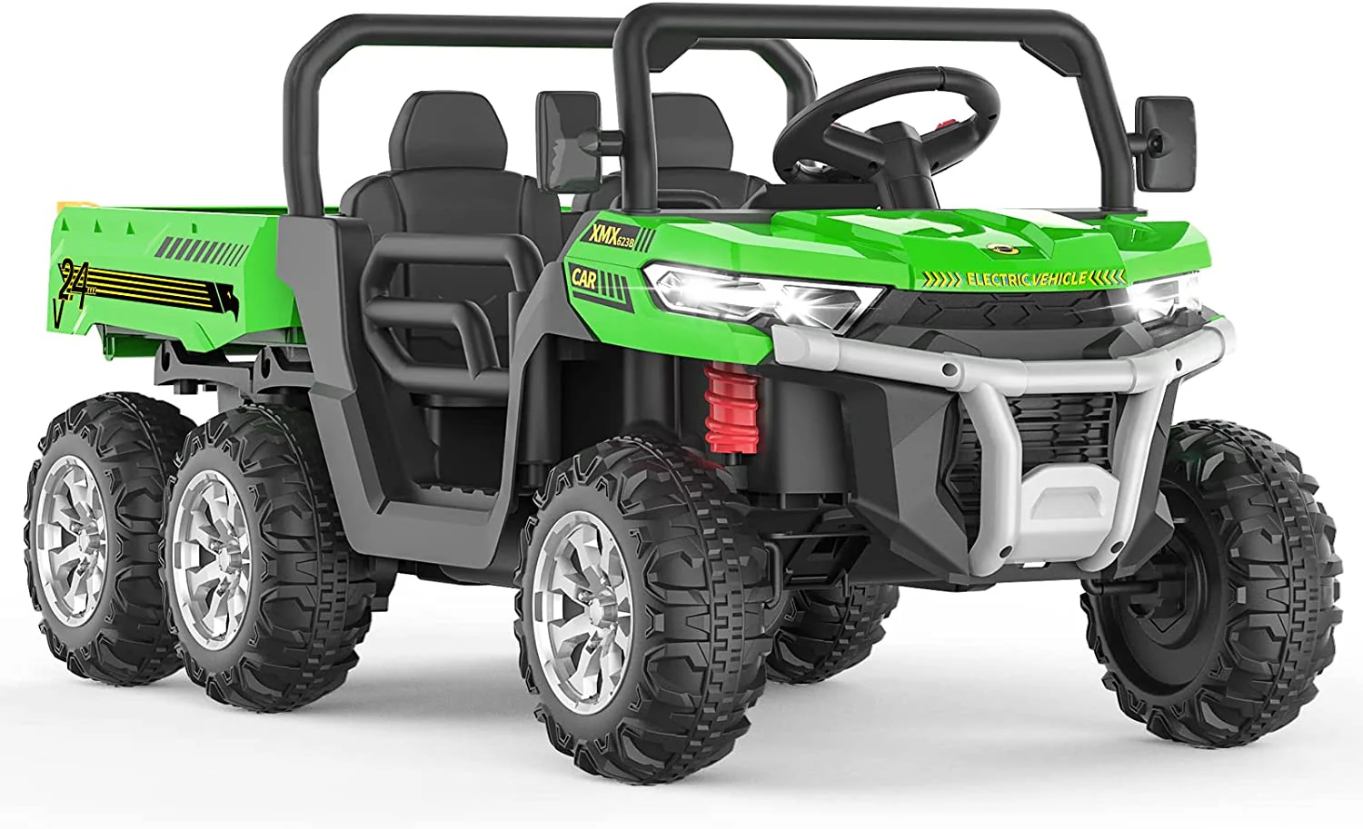 Electric UTV Toy for Children - Remote Control Ride-on Dump Truck - Image 12
