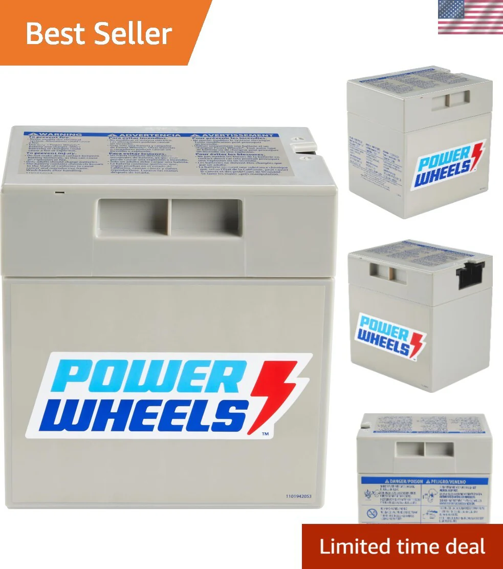 12V Compact Backup Battery for Kids' Ride-On Vehicles - Powerful and Reliable - Image 8