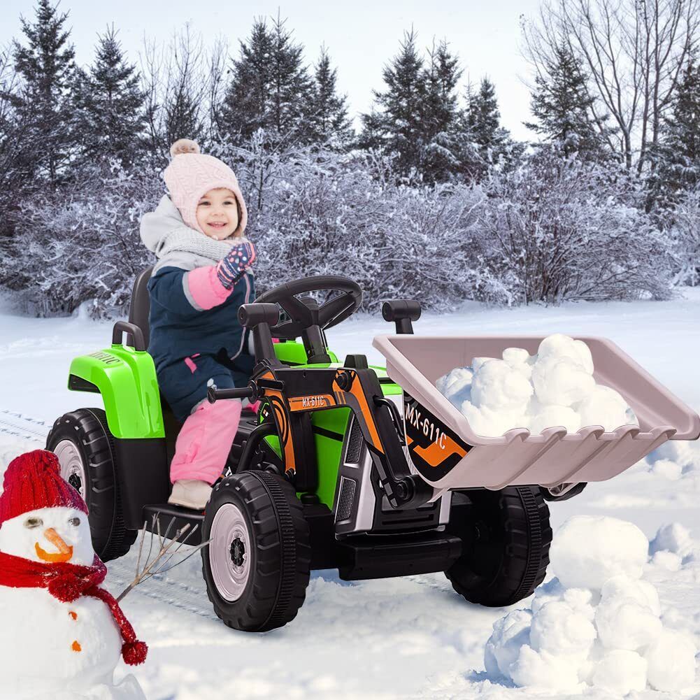 Excavator Digger Truck Ride-On Toy for Kids - Perfect Christmas or Birthday Gift - Image 9