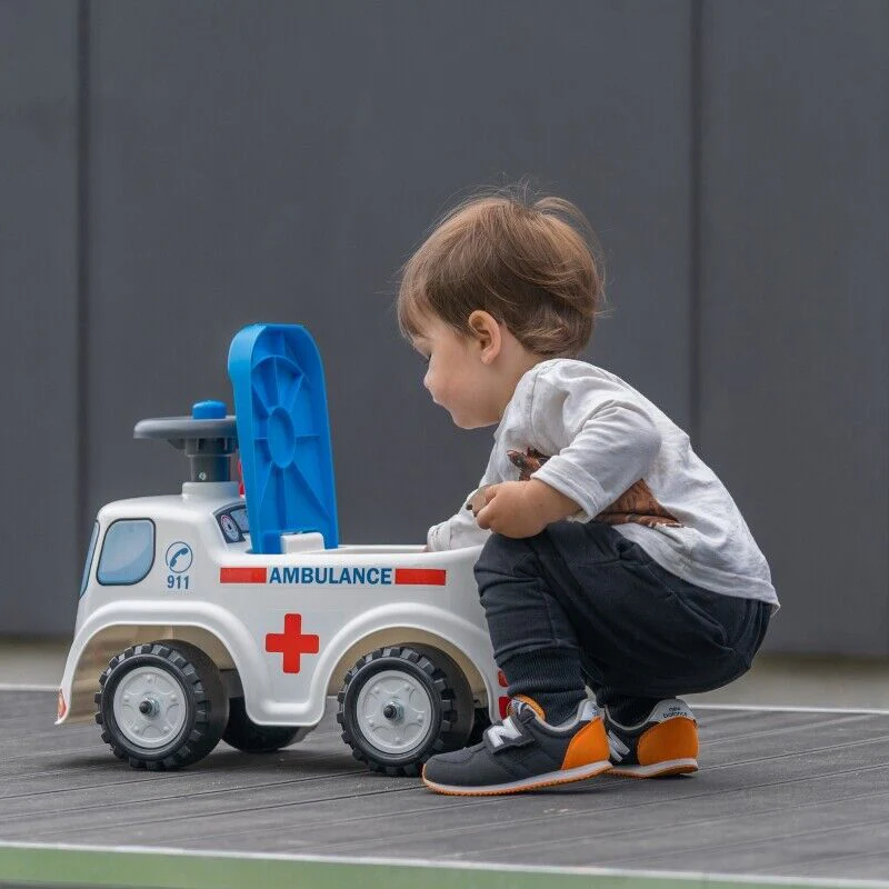 FALK Car Ambulance with Horn for 1 Year Olds - Image 3