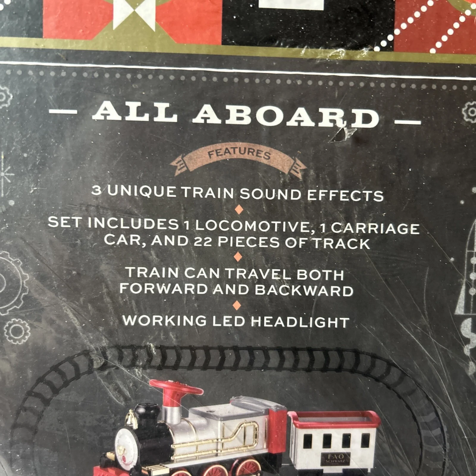 Ride-On 6V Train with LED Lights, Sound Effects, and 8ft Tracks for Ages 3+ - Image 3