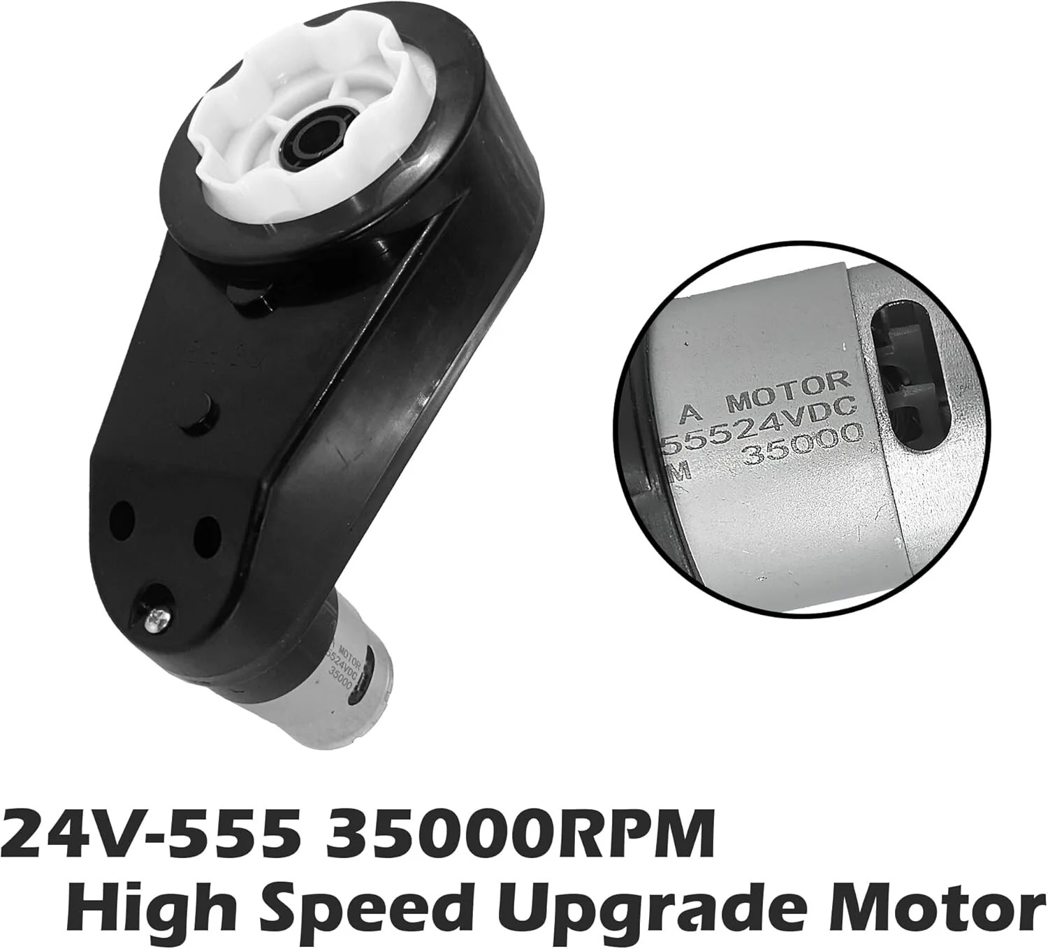 24V RS555 Motors and Gearboxes for Enhanced Power Wheel Performance - Image 10
