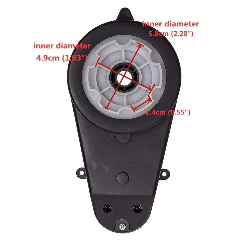 High-Speed 40000 RPM 12V Motor and Gearbox for Children's Electric Ride-On Toys - Image 4