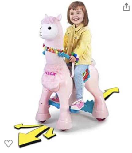 Feber My Lovely Llama 12V Powered Ride-On with Exciting Accessories for Kids - Image 2