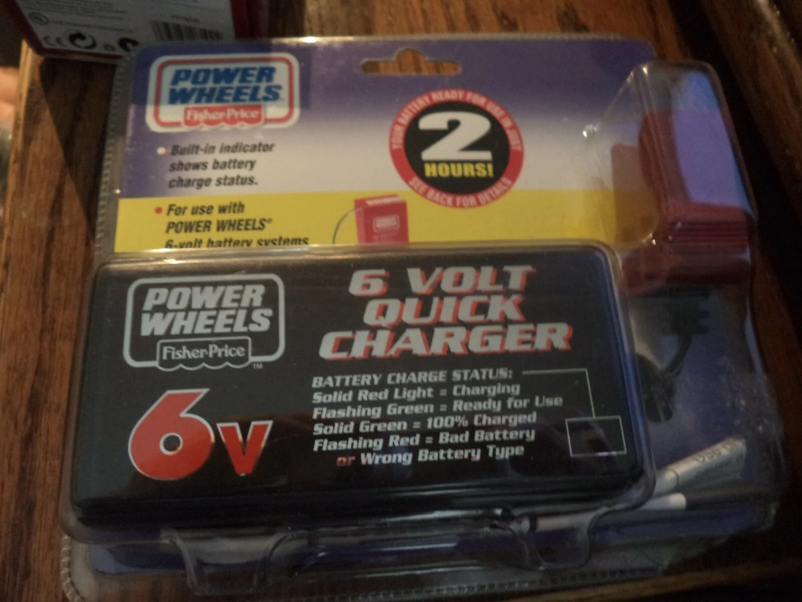 6V Red Battery-Powered Ride-On Toy with Quick Charger and Durable Wheels - Image 2