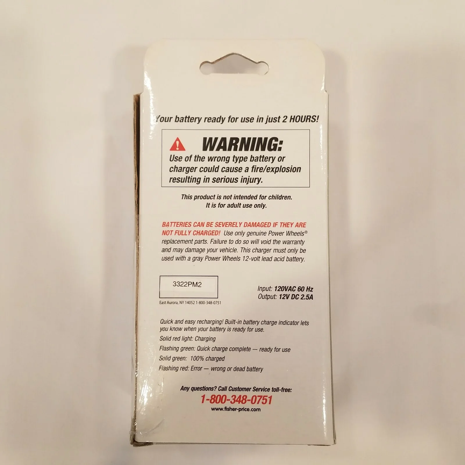 12-Volt Power Wheels Quick Charger Gray Battery Charger - Image 2