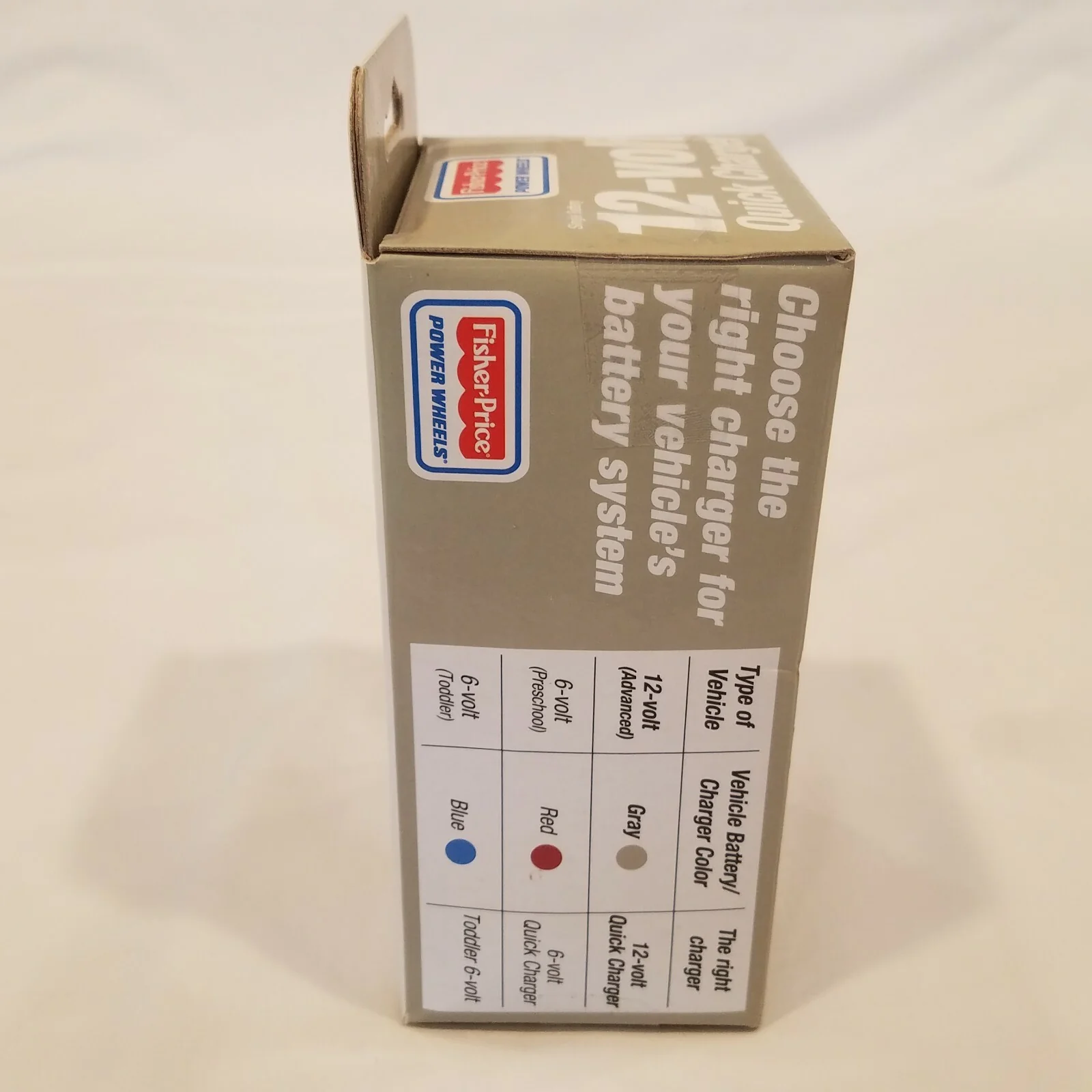12-Volt Power Wheels Quick Charger Gray Battery Charger - Image 3