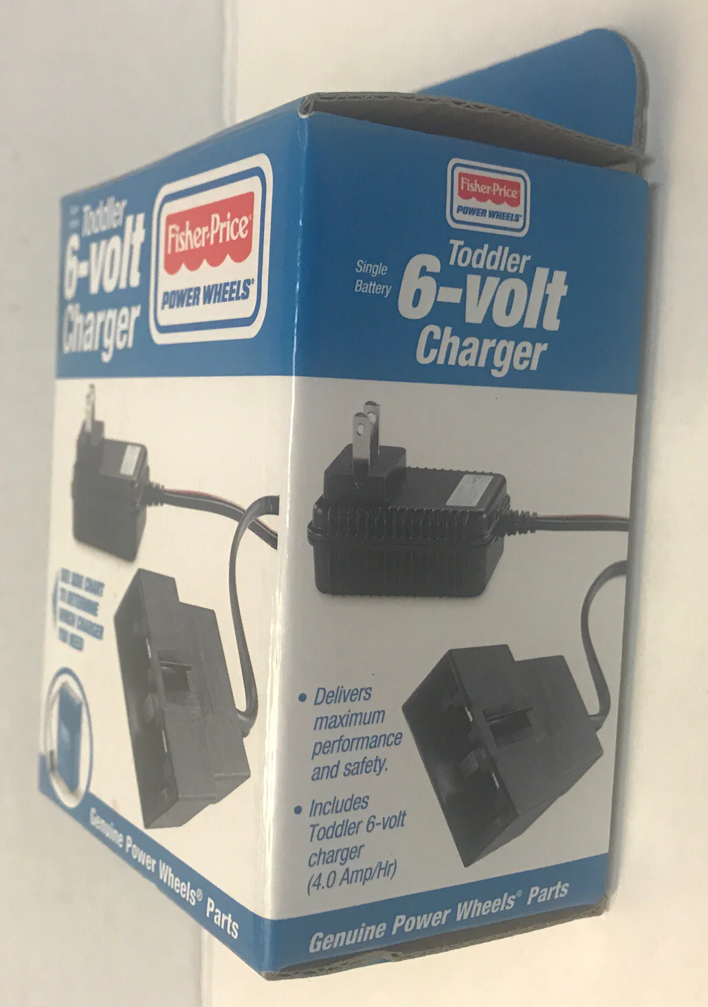 6-Volt Toddler Ride-On Vehicle with Battery and Charger Blue - Image 5
