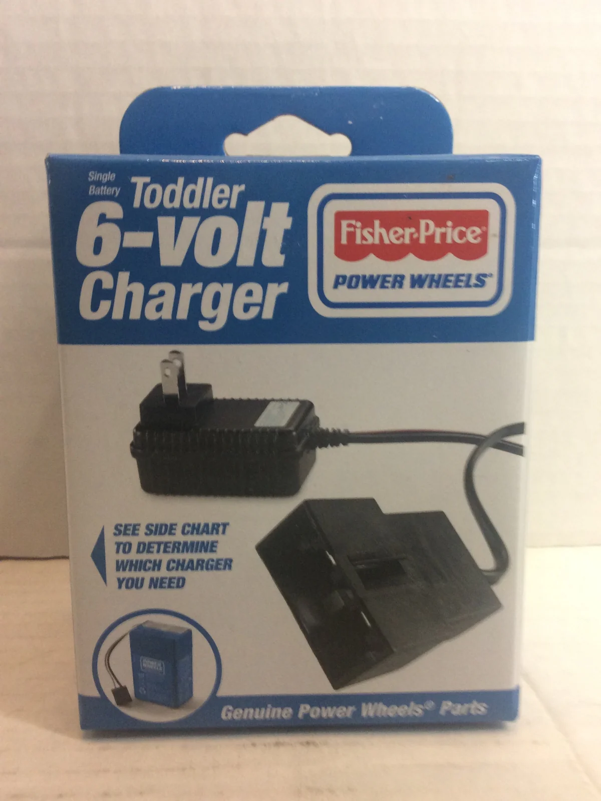 6-Volt Blue Toddler Ride-On Toy with Battery and Charger