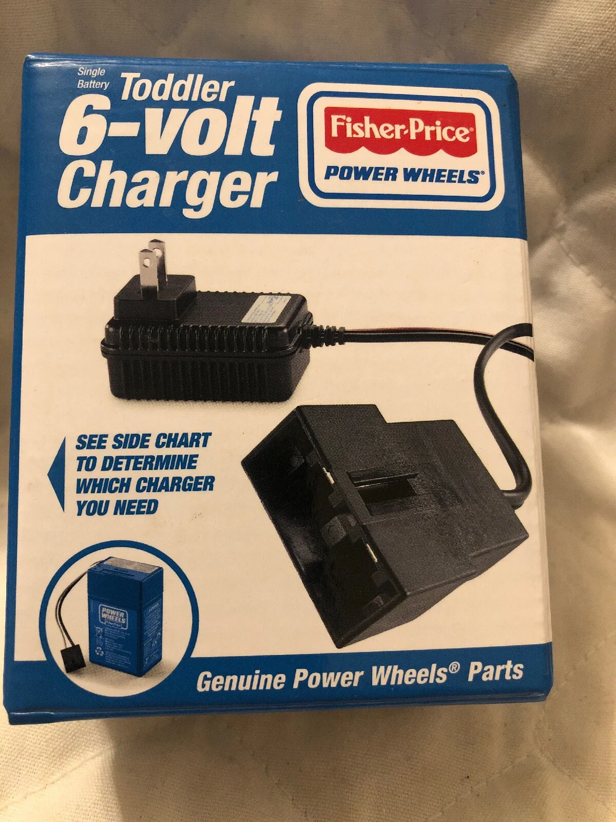 6-Volt Toddler Ride-On Vehicle with Battery and Charger, Blue, Model P6829 - Image 3
