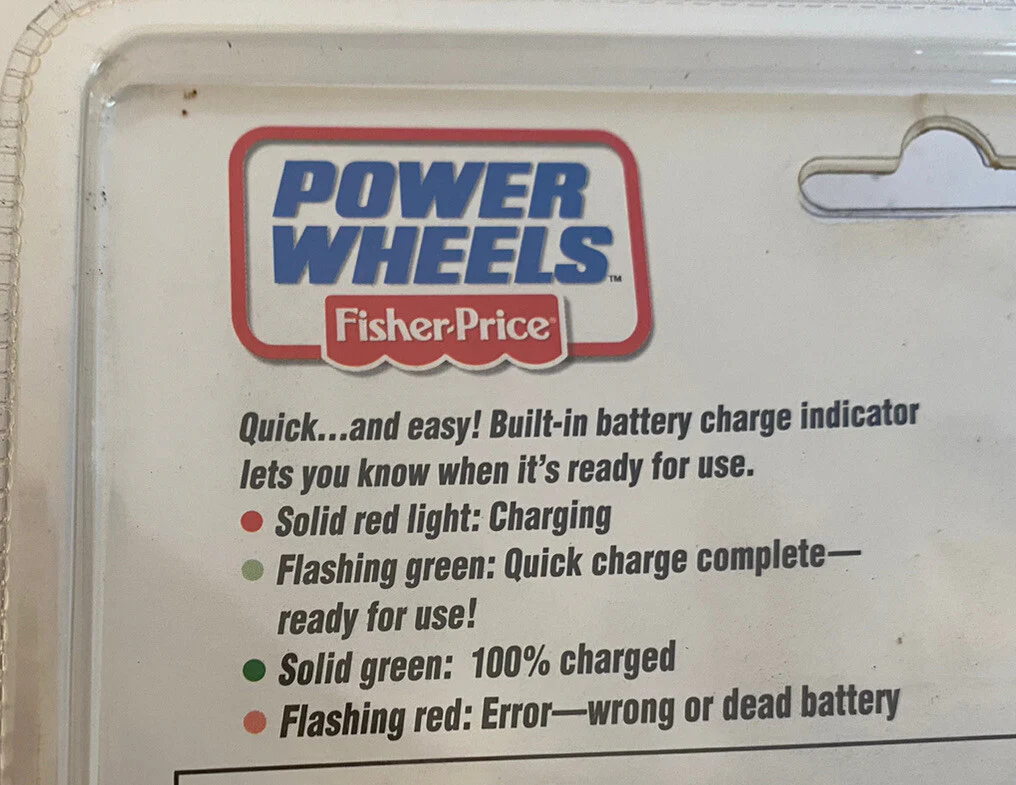6 Volt Power Wheels Battery and Charger with Indicator Light, Quick Charge - Image 7