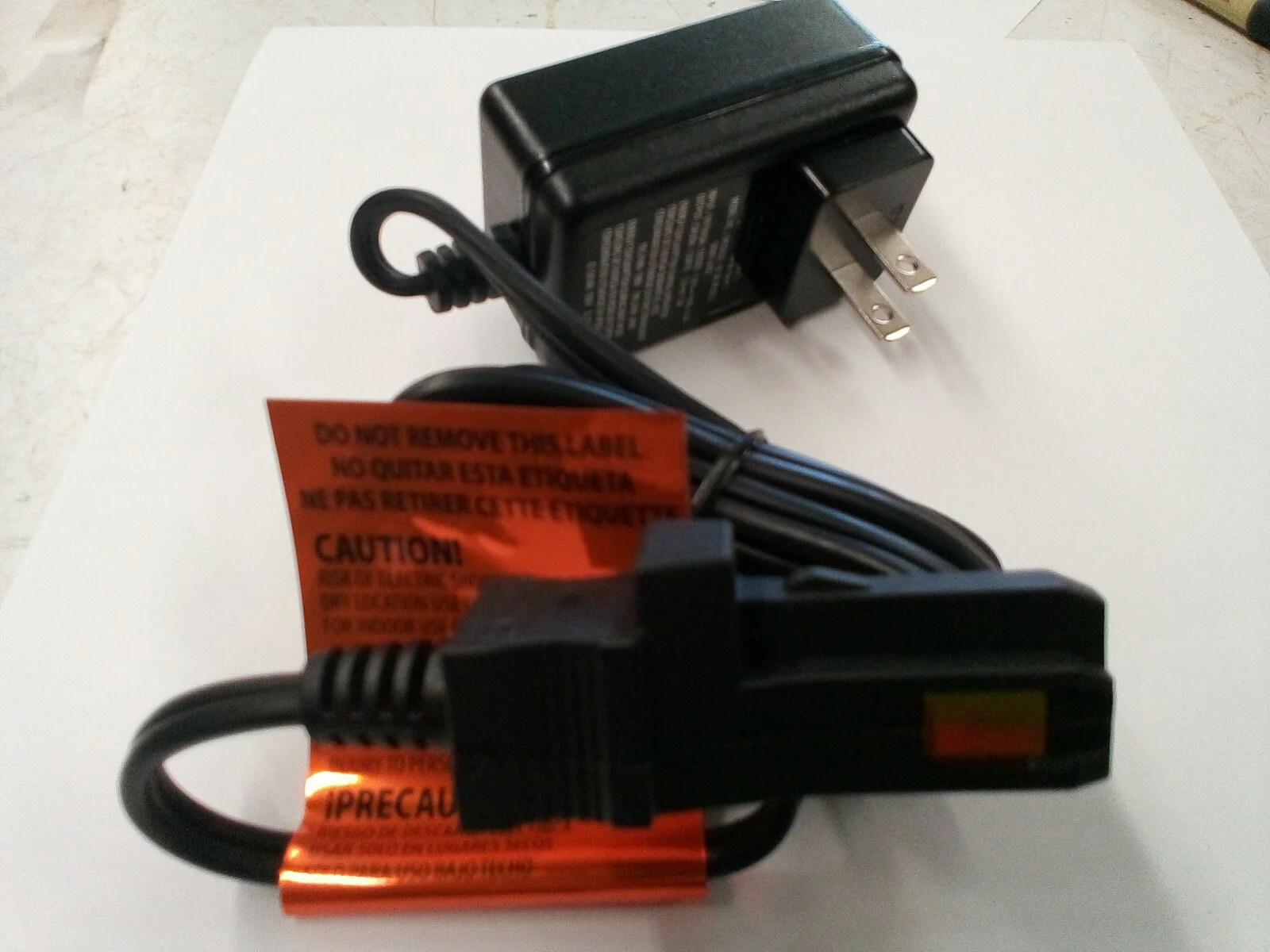 Power Wheels 12V Cube Battery and Charger Pack in Grey, Black, and Orange