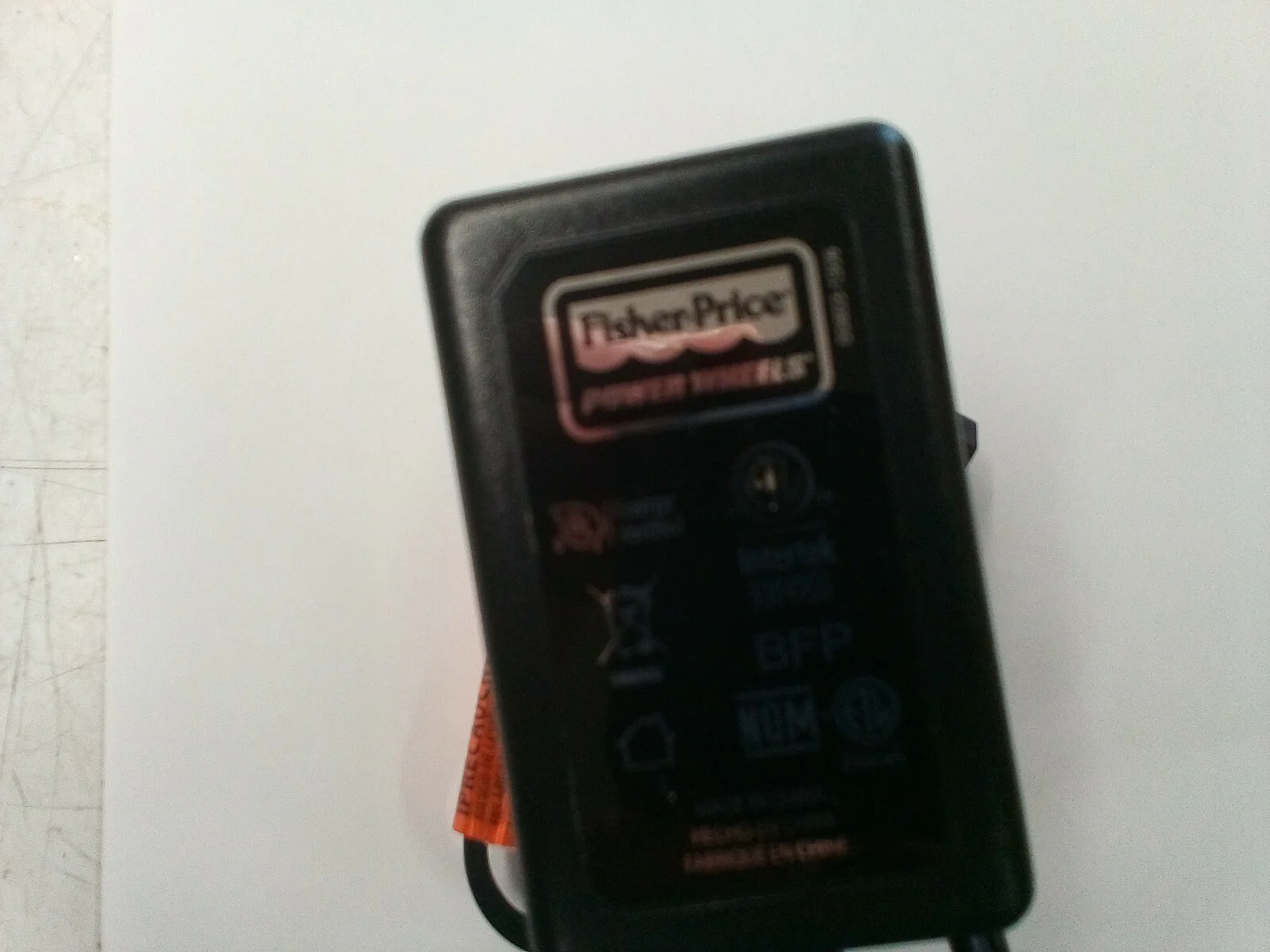 Power Wheels 12V Cube Battery and Charger Pack in Grey, Black, and Orange - Image 4