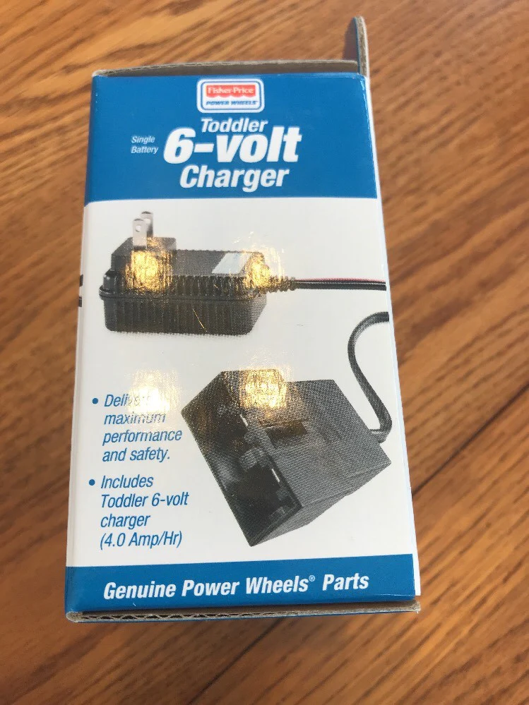Single 6V Toddler Battery Charger and Power Wheels Replacement Part 1284PM2 - Image 5